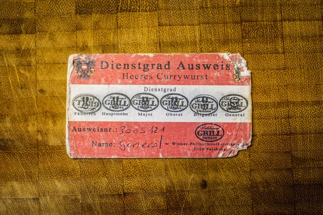 Salzburger Grill Imbiss challenge ausweis card for the eating challenge
